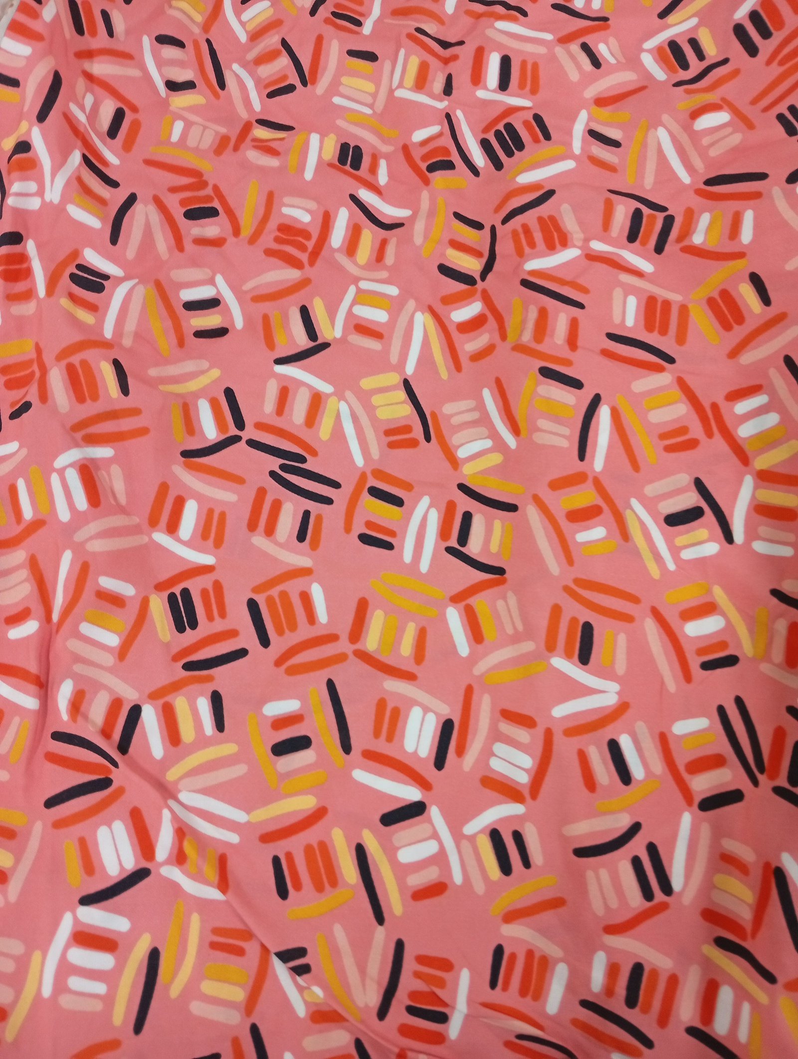 Knit Fabric &ndash; Table Printed